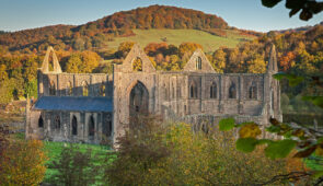 Tintern Abbey on the Offa's Dyke Path