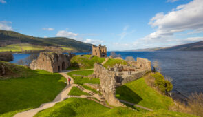 Urquhart Castle on Loch Ness