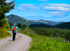 Walking from Drymen to Aberfoyle