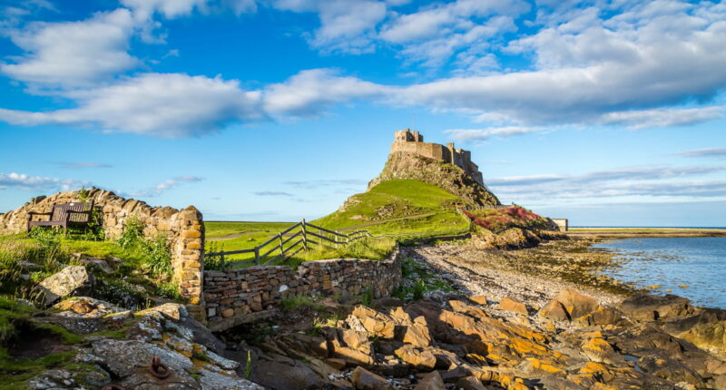 Lindisfarne Castle (credit - Michael Conrad)