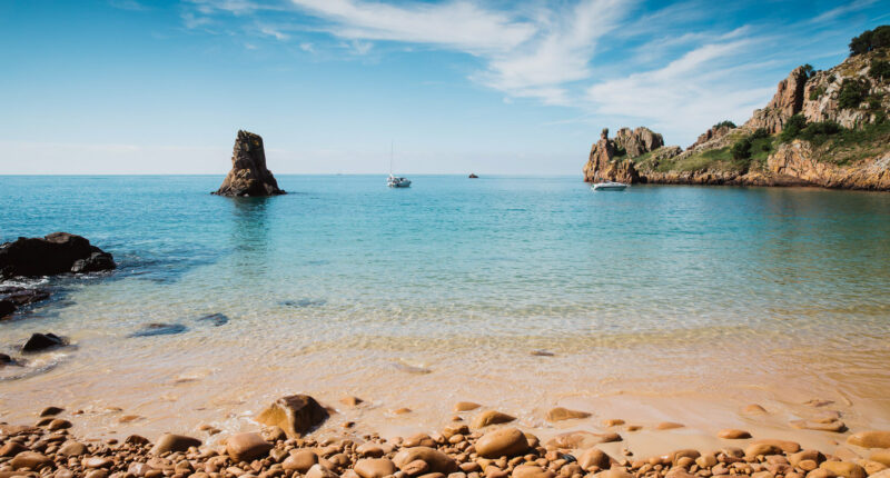 Jersey's incredible coastline