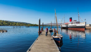 Maid of the Loch by Loch Lomond