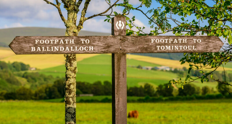 Speyside Way signpost