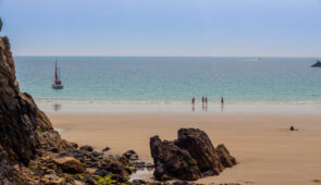 Beach life on Guernsey