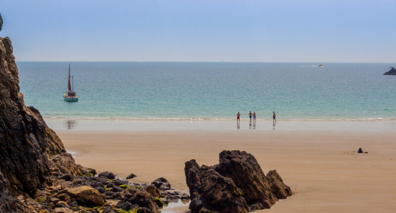 Beach life on Guernsey