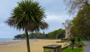 Picturesque scenery between Sandown and Ryde