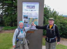 The official end point for the Great Glen Way in Inverness