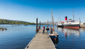 Maid of the Loch by Loch Lomond