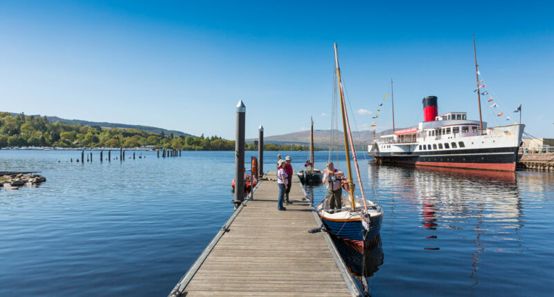 Maid of the Loch by Loch Lomond