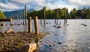 Looking across Derwentwater Lake