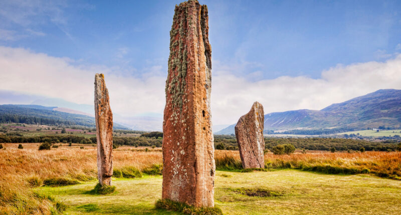 Machrie Moor Standing Stones, Isle of Arran (Credit: VisitScotland / Kenny Lam)
