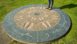 The start of the John Muir Way in Helensburgh