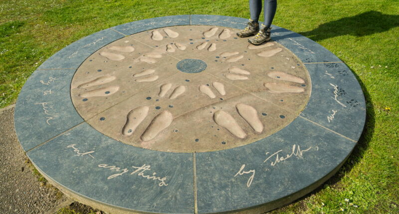 The start of the John Muir Way in Helensburgh