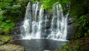 'Ess-Na-Crub' waterfall is within the beautiful Glenariff Forest Park