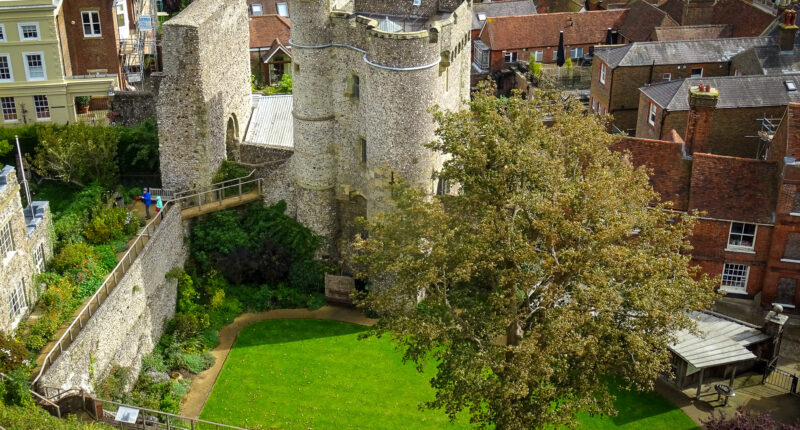 Lewes Castle in Sussex