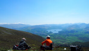 Lunch break on the Cumbria Way