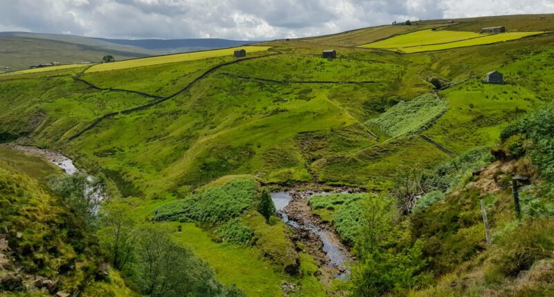 On the Coast to Coast in the Yorkshire Dales