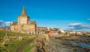 St Monans Parish Church along the Fife Coastal Path