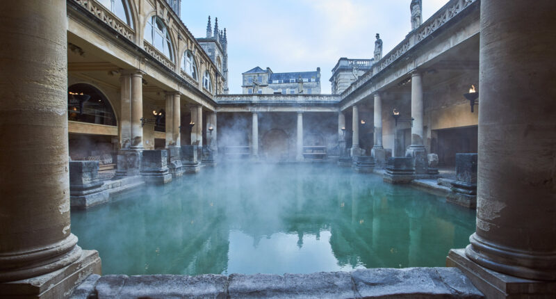 The Roman Baths in Bath