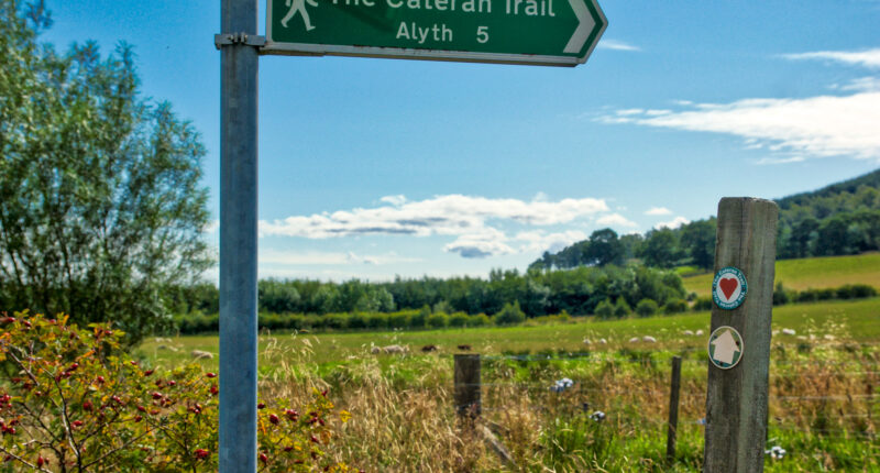 The last 5 miles to Alyth