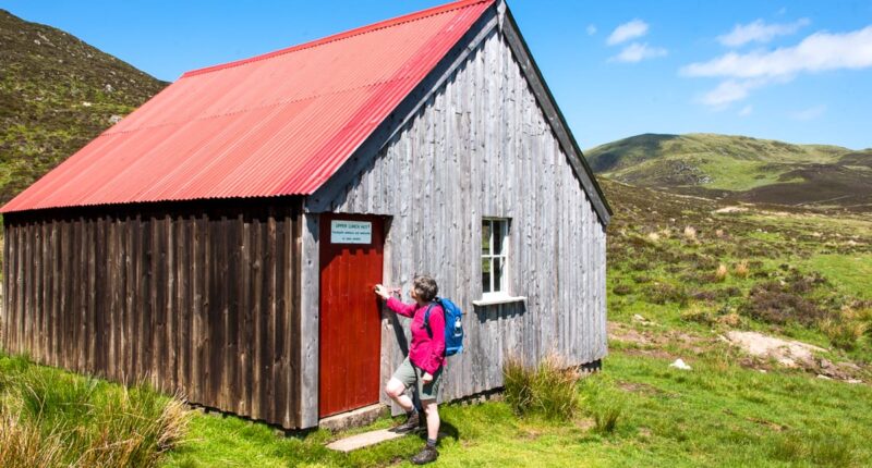 Upper Lunch Hut, , near the trail's highest point (credit - Peter Backhouse)