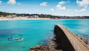 Coastal scenery on Jersey