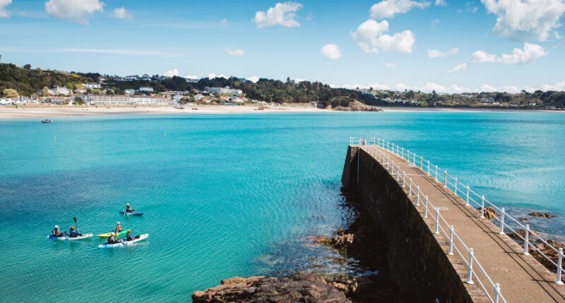Coastal scenery on Jersey