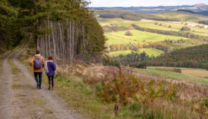 Walking through the Scottish Borders on the Southern Upland Way