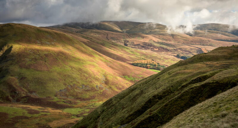 The Moffat Hills in the Southern Uplands