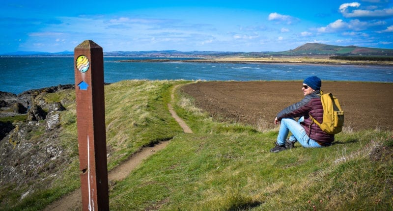 Approaching Elie on the Fife Coastal Path