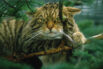 Scottish Wildcat at The Wildlife Park, Kincraig