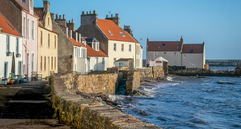 High tide in Pittenweem (Credit - Scott Smyth)