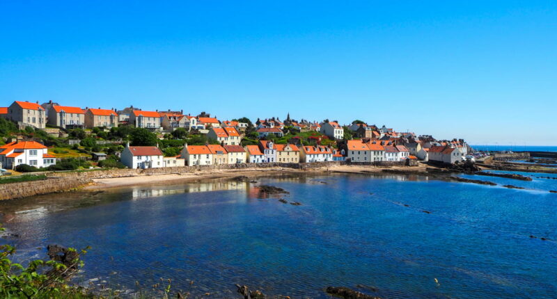 Overlooking the colourful villlage of Pittenweem (Credit - Gunter Gorbach)