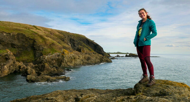 Tessa from the Absolute Escapes team near Elie