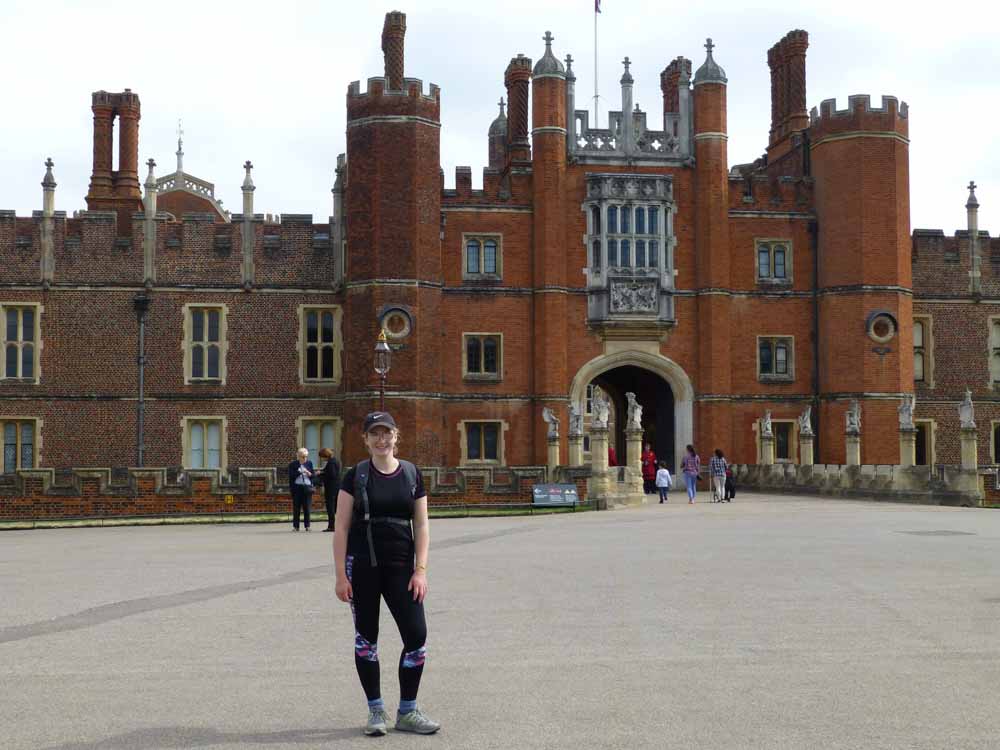 5 - Pippa at Hampton Court Palace