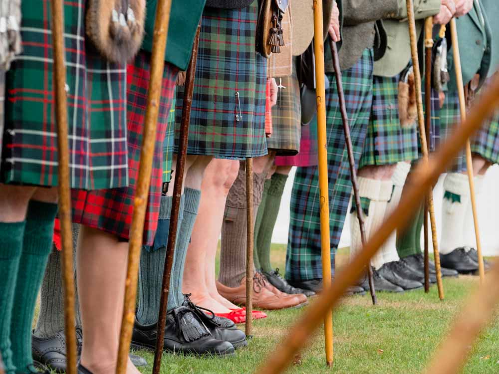 Clan leaders, Ballater Highland Games