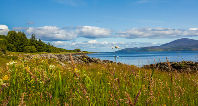 Scenery on the Kintyre Peninsula