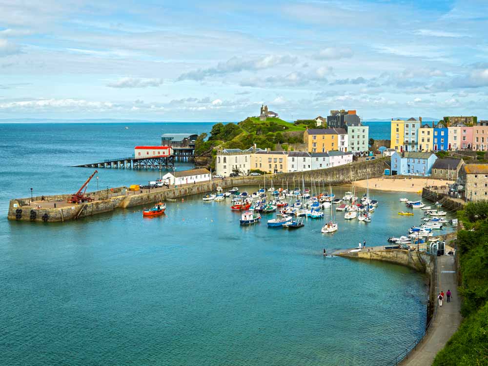 HarbourTenbyPembrokeshireSouthTowns and Villages