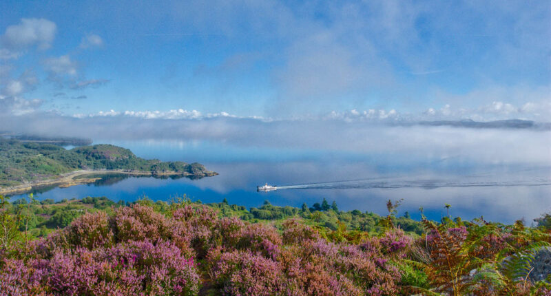 Gorgeous scenery on the Kintyre Way