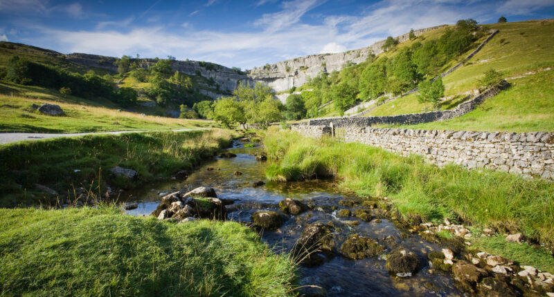 Malham Cove on the Pennine Way