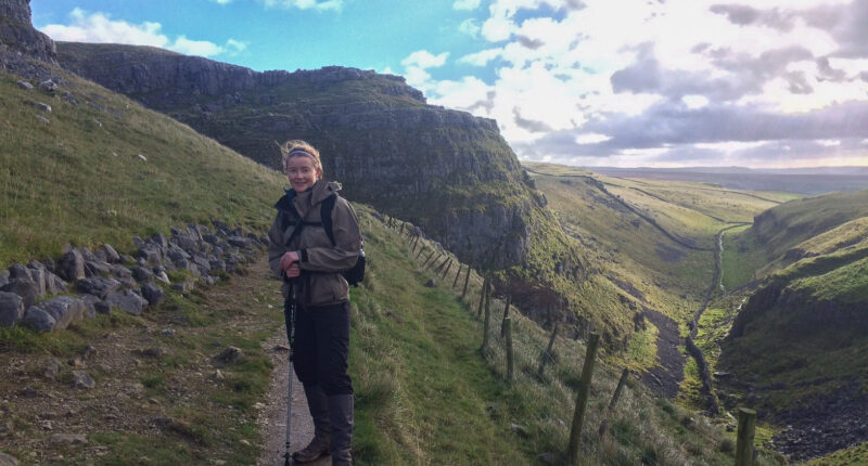 Ing Scar on the Pennine Way