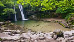 Janet's Foss Waterfall in the Yorkshire Dales