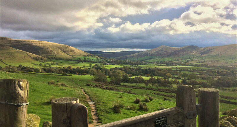 The Vale of Edale in the Peak District