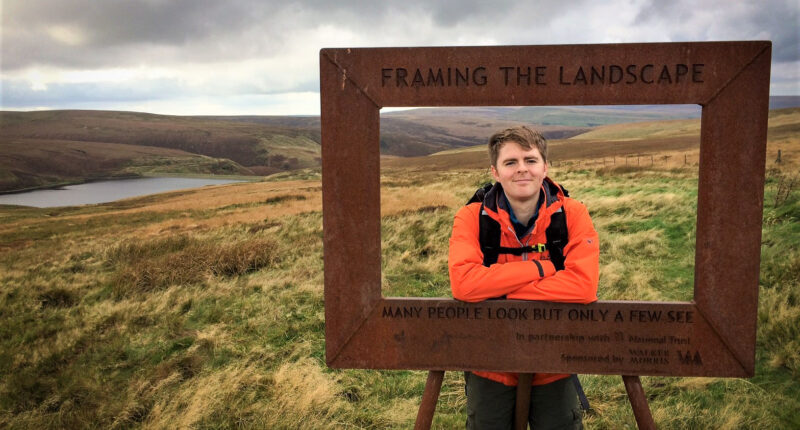 Jason from the Absolute Escapes team on the Pennine Way