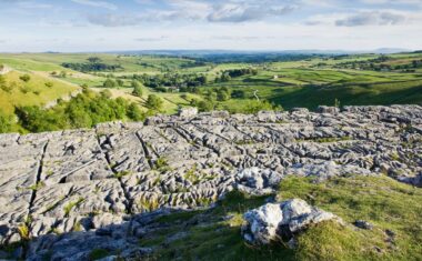 Limestone path by Malham