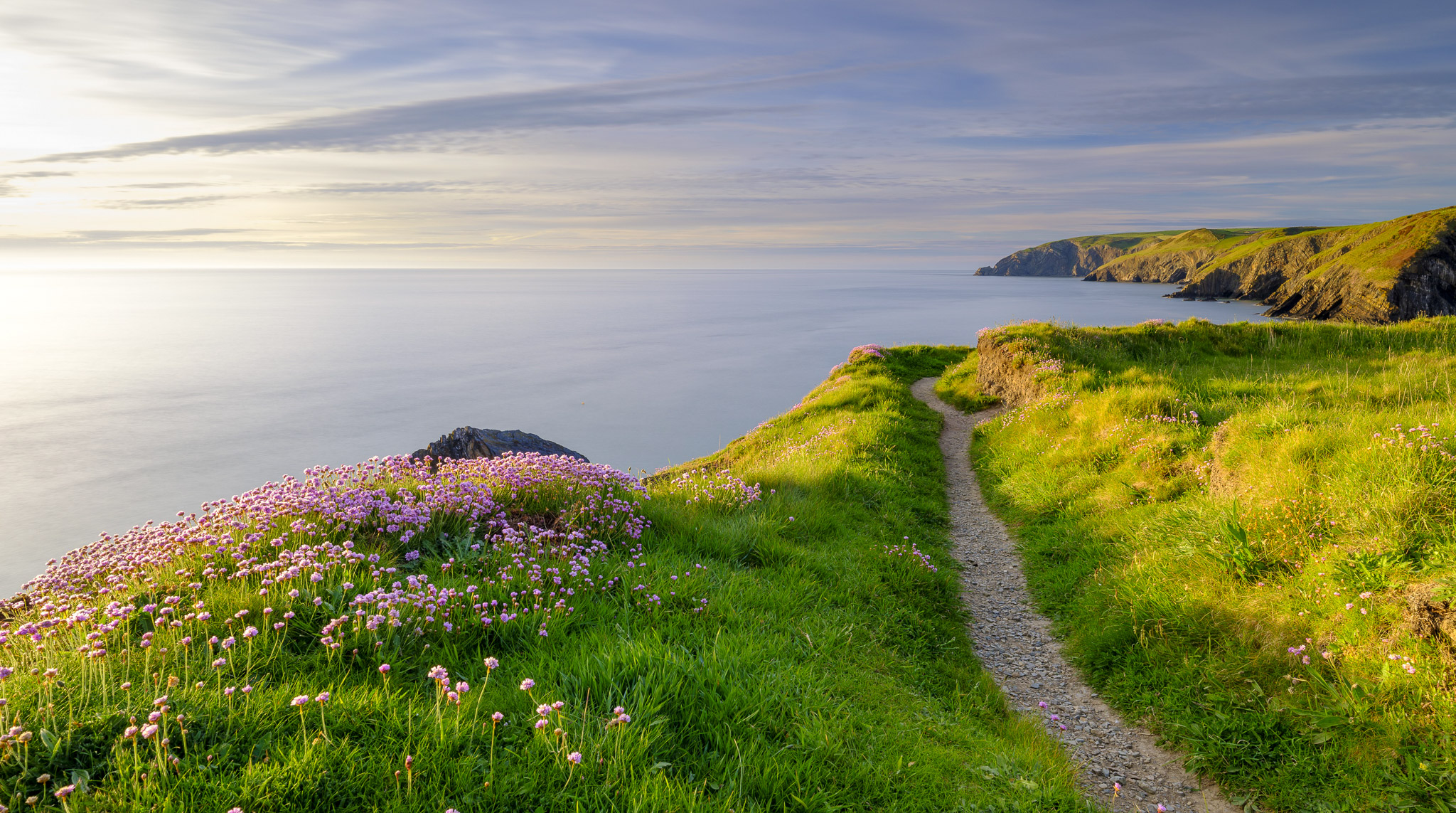 Pembrokeshire Coast Path and Ceibwr Bay