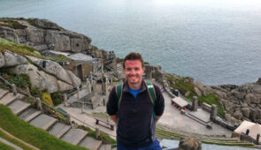 Scott from Absolute Escapes at The Minack Theatre