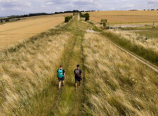 Walkers on the Ridgeway