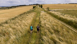 Walkers on the Ridgeway