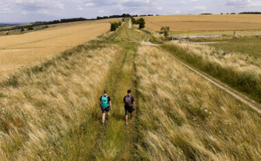 Walkers on the Ridgeway